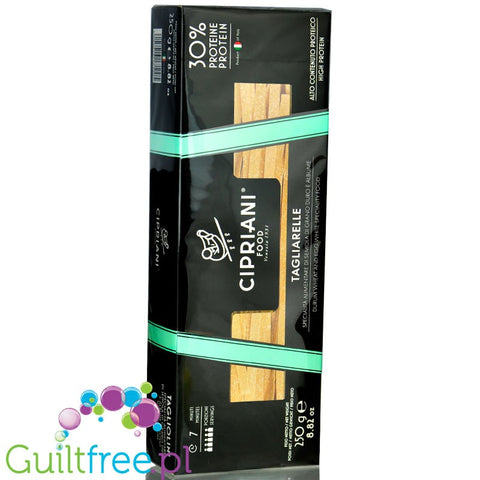 Cipriani Food Tagliarelle Proteine - włoski makaron proteinowy z albuminą 30% białka