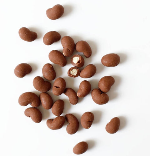 RAW COCOA Cashews in Coconut Milk Keto Chocolate - nerkowce w wegańskiej keto czekoladzie kokosowej