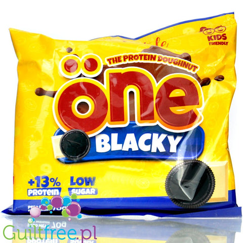 FitStyle Öne Dónut Proteico Blacky - soft protein donut with pastry cream without added sugar