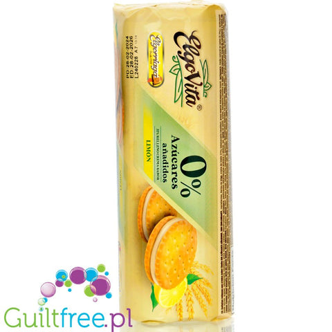 ElgoVita Biscuit Lemon - crispy marquises layered with lemon cream with no added sugar