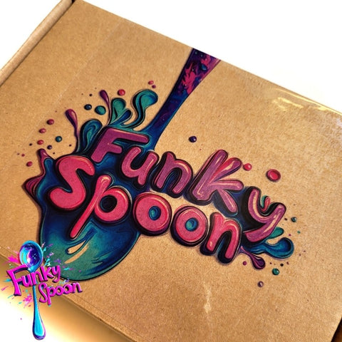 Funky Spoon grawerowana łyżka z afirmacją, Purpura 14cm, You are Enough