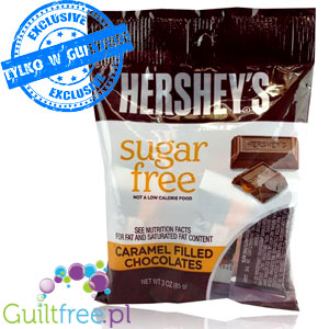 Hershey's Sugar Free Hershey's Caramel Filled Milk Chocolate