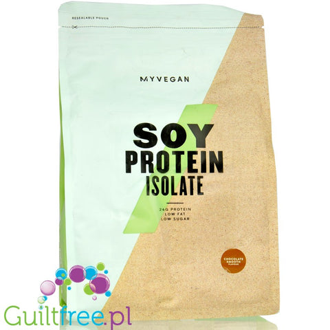 MyProtein Vegan Soy Protein Isolate Chocolate Smooth 1kg - vegan protein supplement, soy protein isolate