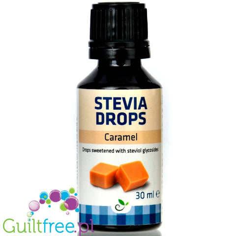 Sukrin Stevia Drops Caramel - caramel flavor with stevia without sugar and calories