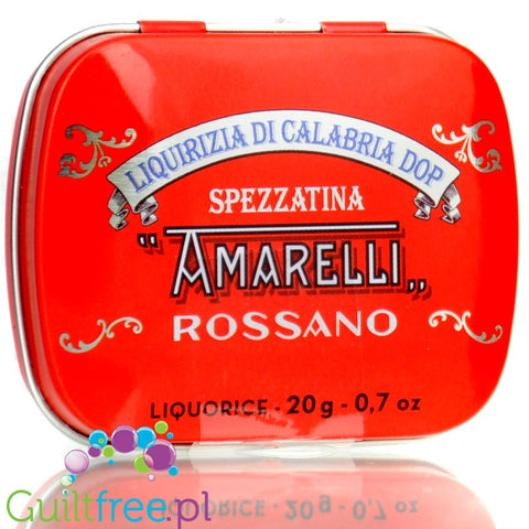 Amarelli Rossano Liquirizia di Calabria - pure Italian liquorice from Calabria 100% sugar-free
