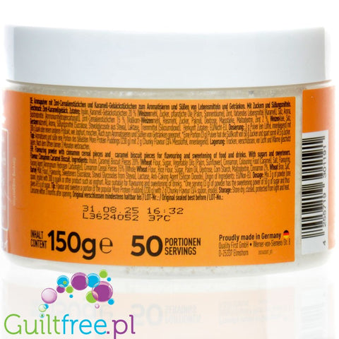 More Nutrition Chunky Flavor Cinnalicious 150g - vegan flavor powder, Cinnamon Flakes