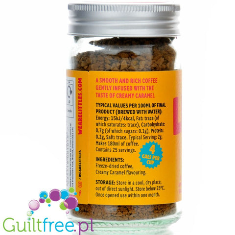 Little's Creamy Caramel - freeze-dried, flavored instant coffee 4kcal