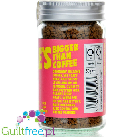 Little's Toffee Nut - freeze-dried, flavored instant coffee 4kcal