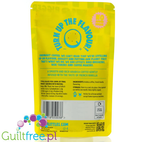 Little's French Vanilla 100g - freeze-dried, flavored instant coffee 4kcal