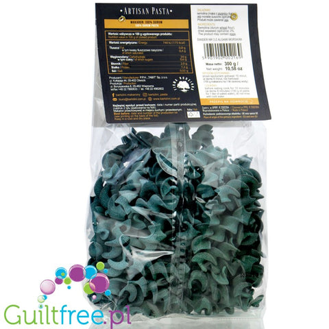 Bartolini Artisan Pasta - makaron z semoliny ze spiruliną, świderki