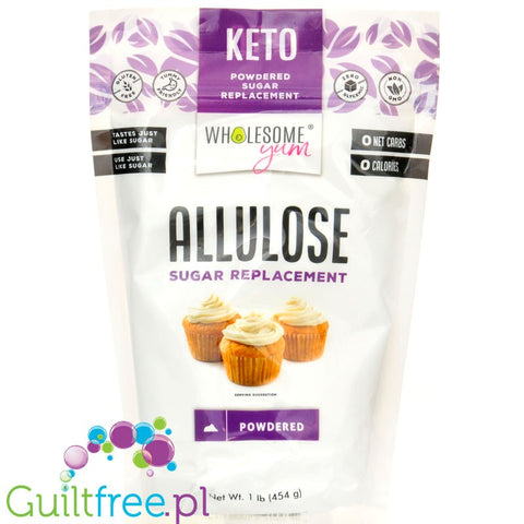 Wholesome Allulose Powder 454g - sweetener allulose powder, powder.