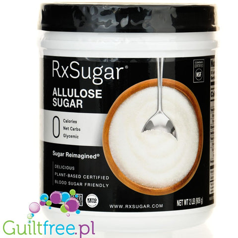 RxSugar Allulose 908g - sweetener, allulose powder