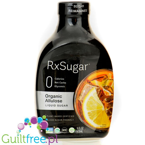 RxSugar Allulose 473ml - sweetener, allulose in liquid syrup