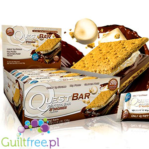 Quest Bar Protein Bar S'mores Flavor 