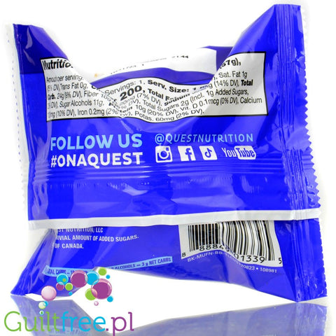 Quest Bakery Shop Blueberry Muffin - jagodowy muffin proteinowy 10g białka