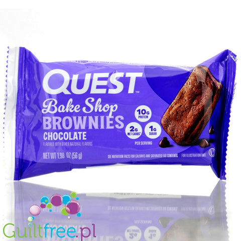 Quest Bakery Shop Chocolate Brownie - proteinowe brownie z czekoladą 10g białka