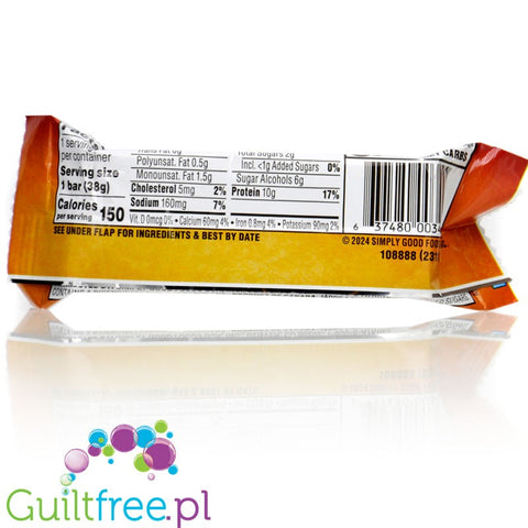 Atkins Snack Pumpkin Pie Bar - low sugar protein bar limited edition 150kcal & 10g protein