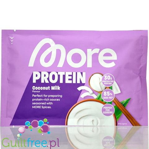 More Nutrition Total Protein Coconut Milk sachet - instant protein coconut milk mix