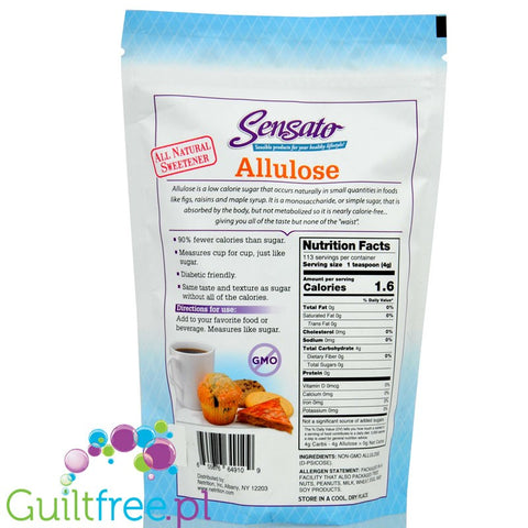 Sensato Allulose 454g - sweetener allulose powder