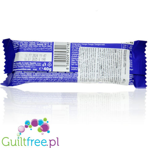 MaxSport Protein Bar Crunchy Coco - coconut & almond flavored protein bar 10g protein & 150kcal, gluten & sugar free