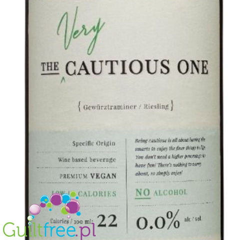 De Bortoli The Very Cautious One Gewürztraminer Riesling 0% alcohol-free white wine 20kcal, Australia