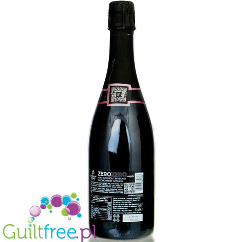 Cipriani Zero Zero RoseGold Sparling - bezalkoholowe włoskie wino musujące 36kcal