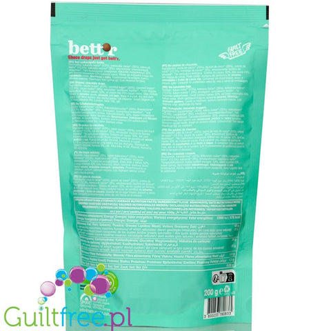 Bett'r Mylk Choco Drops with coconut sugar, organic, vegan 200g