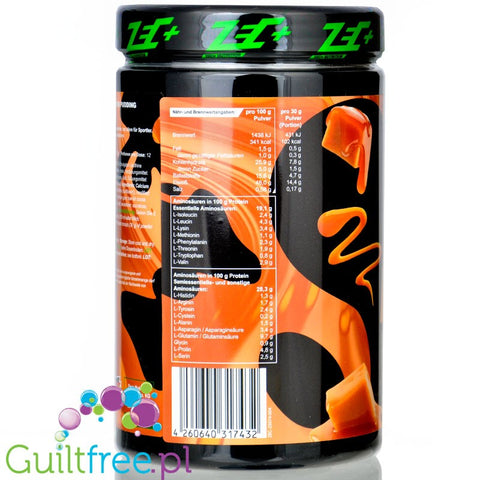 Zec+ Tasty Protein Pudding Caramel - deser białkowy z BCAA i witaminami 0,36KG