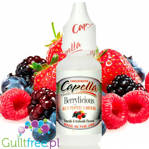 Capella Berrylicious - forest fruit flavor without sugar and without fat