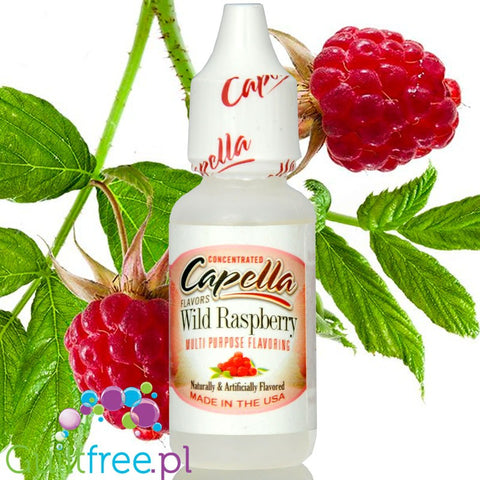 Capella Wild Raspberry concentrated wild forest raspberry flavor without sugar or fat
