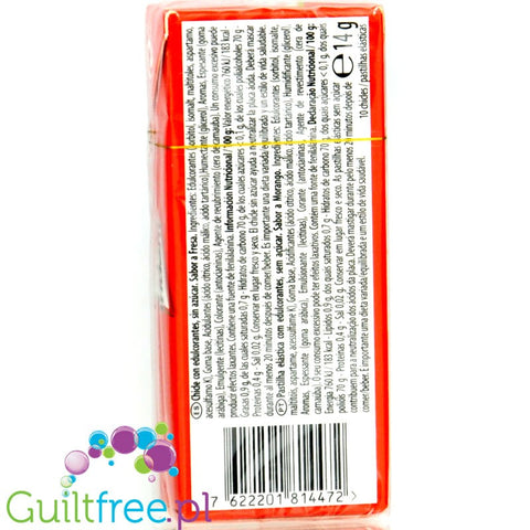 Trident Strawberry - sugar-free, strawberry chewing gum