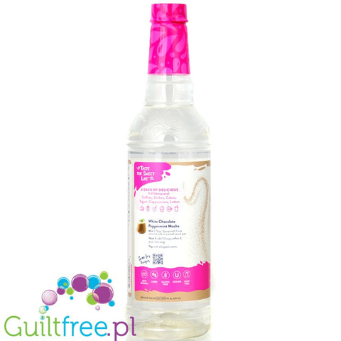 Jordan's Skinny Syrups White Chocolate Peppermint - zero calorie sugar free syrup, winter limited edition