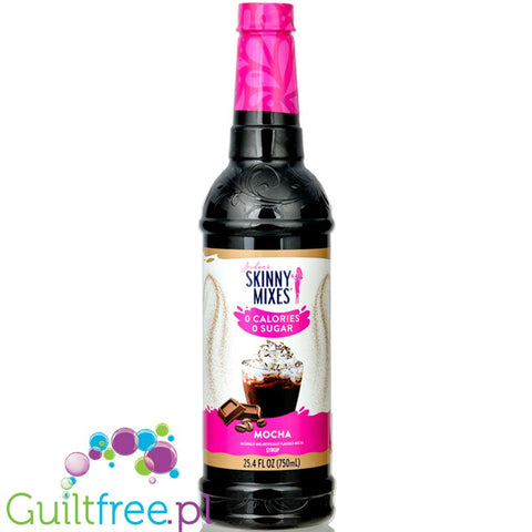 Jordan's Skinny Syrups Mocha - chocolate and coffee syrup for coffee and desserts without sugar and calories