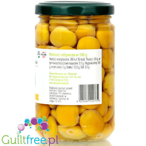 Bio Organica Italia Lupin - organic lupin in brine, soy and chickpea alternative