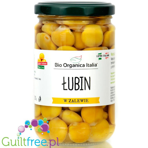 Bio Organica Italia Lupin - organic lupin in brine, soy and chickpea alternative