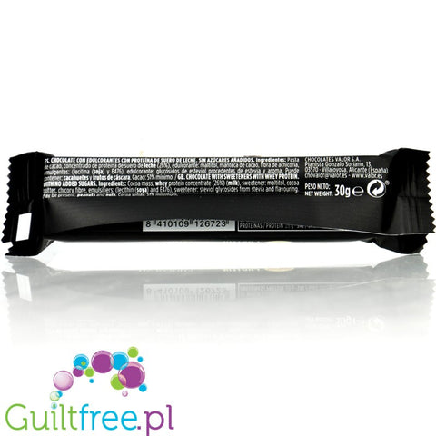 Valor Protein Dark Chocolate - batonik z ciemnej czekolady proteinowej bez cukru