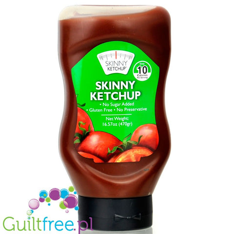Skinny Ketchup 10kcal - tomato ketchup without sugar and sweeteners