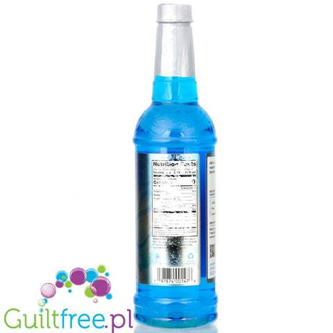 Jordan's Skinny Syrups Genie - syrop zero kalorii bez cukru, smak Błękitna Malina