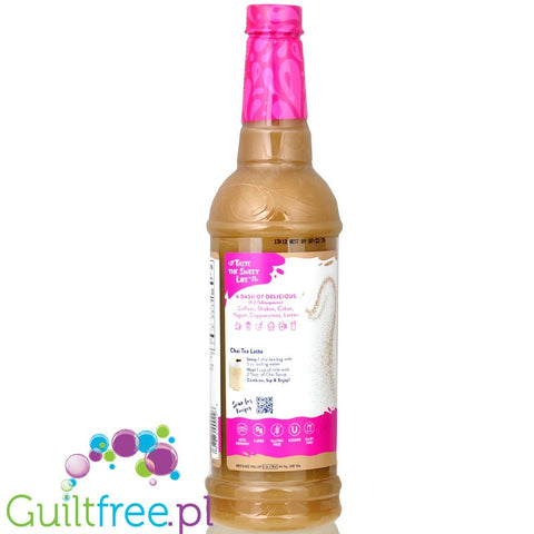 Jordan's Skinny Syrups Chai - sugar and calorie free coffee spice syrup