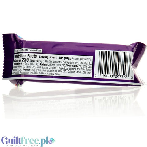 General Mills Snack Bar Cinnamon Toast - sugar-free protein bar with cereal and almond butter 20g protein