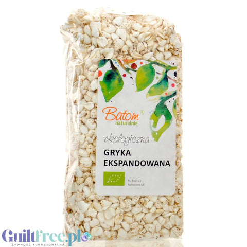 Batom Expanded Buckwheat 100% - organic buckwheat puffs