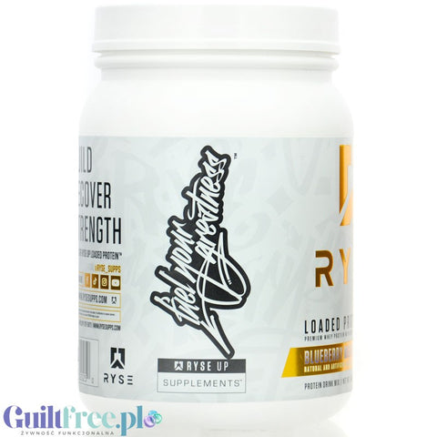 Ryse Loaded Protein Bluebbery Muffin 0.7kg - protein supplement with WPC and WPI, 25g protein