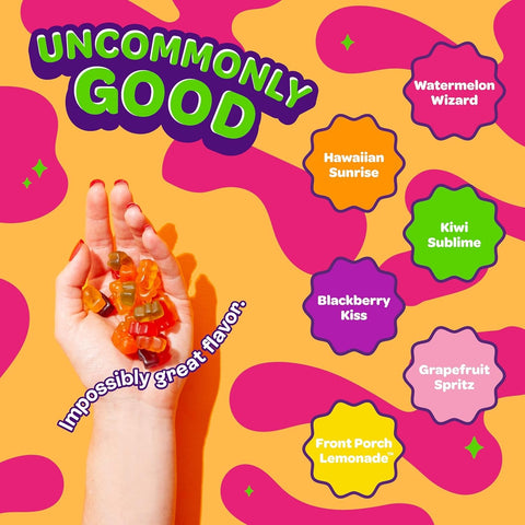 Joyride Uncommon Candy, Fruity Gummy Bears - keto żelki owocowe, Misie, 6g węglowodanów netto