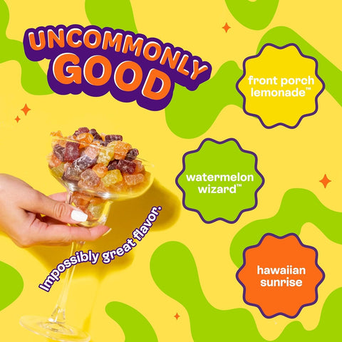 Joyride Uncommon Candy, Gummies Sours - keto żelki owocowe, kwaśne misie, 6g węglowodanów netto