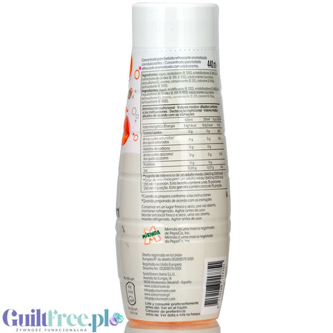 Mirinda Zero SodaStream No Sugar - syrop / koncentrat do wody bez cukru i kalorii 440ml