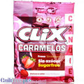 Clix Caramelos Strawberry Fresa - bezglutenowe cukierki o smaku truskawkowym bez cukru i laktozy by Clix (clix-caramelos-strawberry-21g-cukierki-o-smaku-truskawkowym-bez-dodatku-cukru)