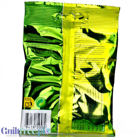 Clix Caramelos Lima Limon - gluten-free lime and lemon flavored candies without sugar and lactose