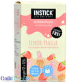 InStick Strawberry Vanilla - soluble flavor sachet for sugar-free desserts and drinks, 12 sachets, Strawberry with Vanilla