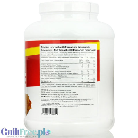 Per4m Cream of Rice, Caramel Biscuit 2kg - sugar free rice gruel, recovery workout meal, Caramel Biscuit