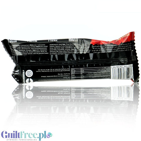 Warrior Raw Protein Flapjack Red Velvet Brownie oatmeal bar 20g protein & 3g sugar
